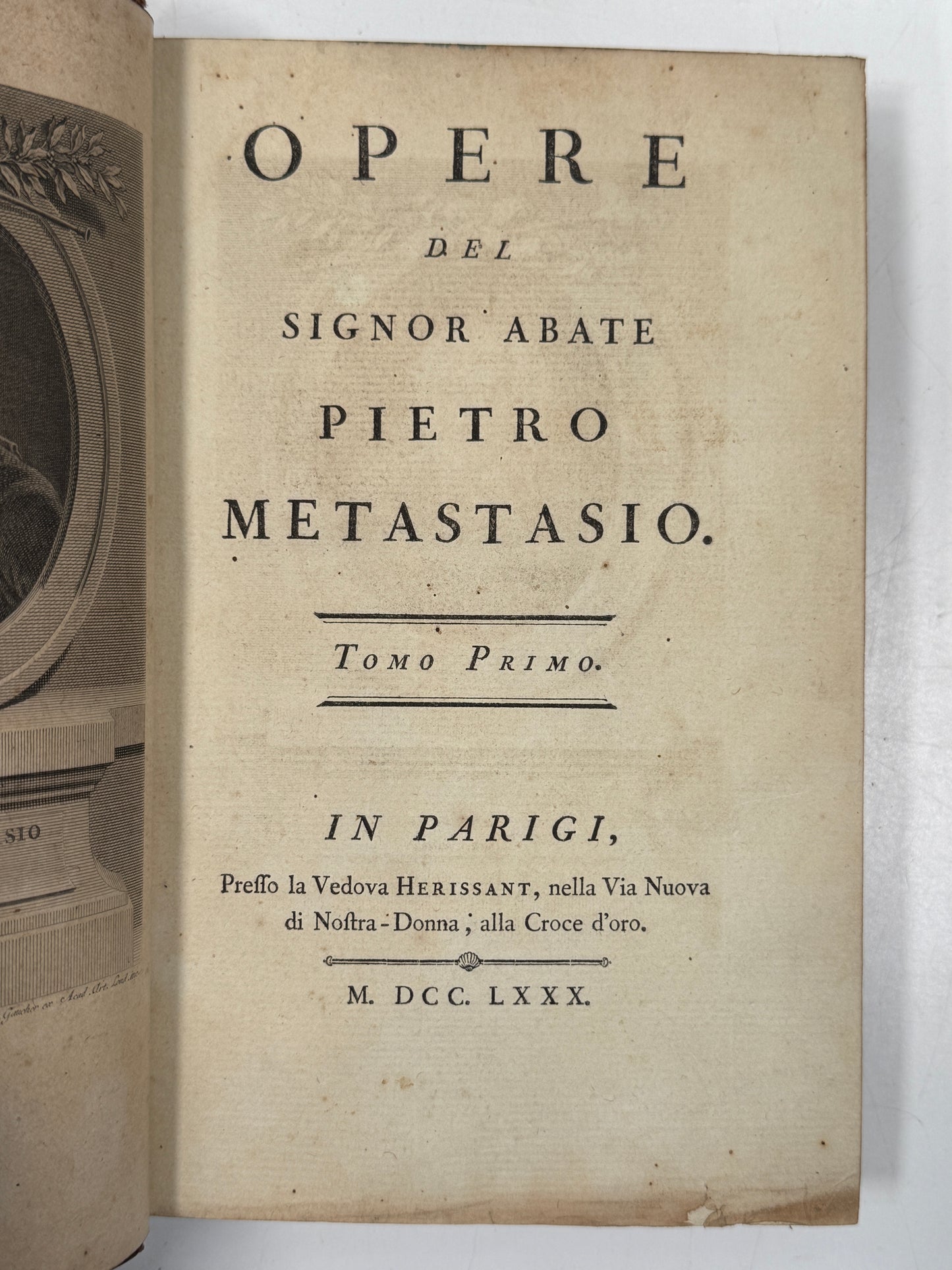 Works of Pietro Metastasio 1780