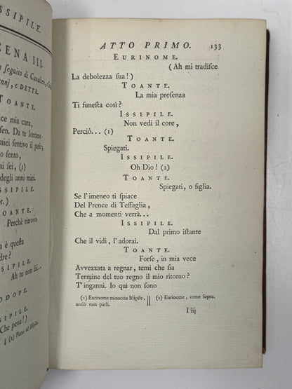 Works of Pietro Metastasio 1780