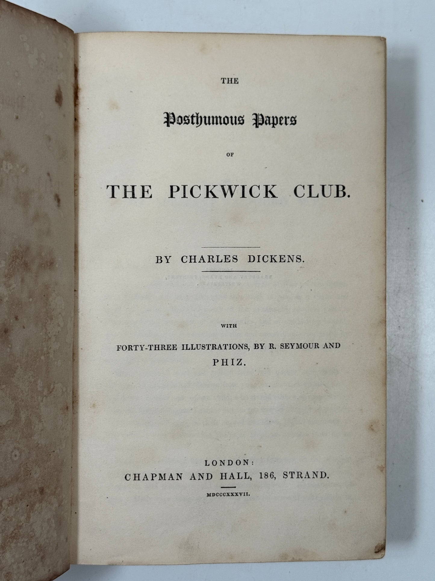 Charles Dickens First Editions Collection