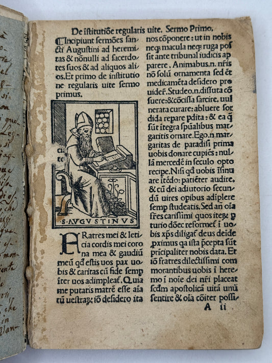 Sermones Sancti Augustini ad heremitas 1517