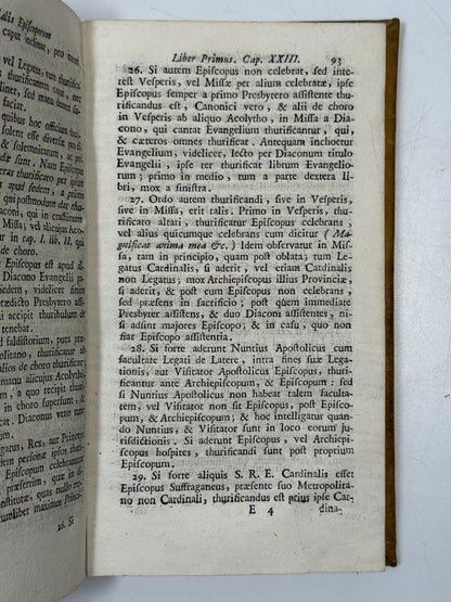 Antique Catholic Books 1600s-1700s Missal, Breviary, Book of Hours