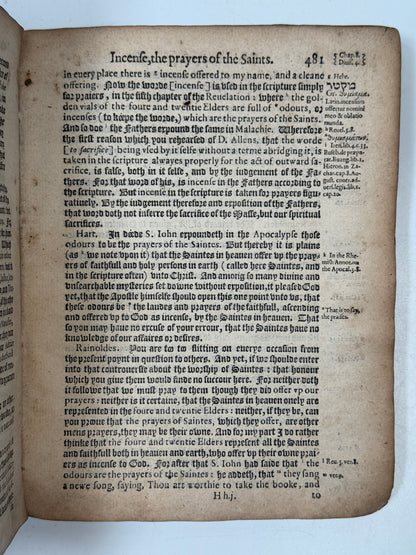 Conference Betweene John Rainoldes and John Hart 1598