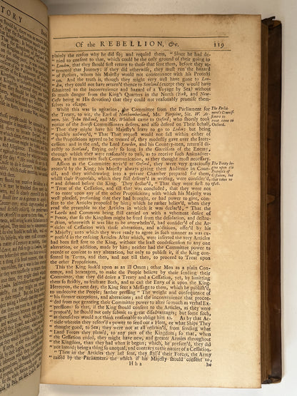 The History of the Rebellion and Civil Wars in England 1719