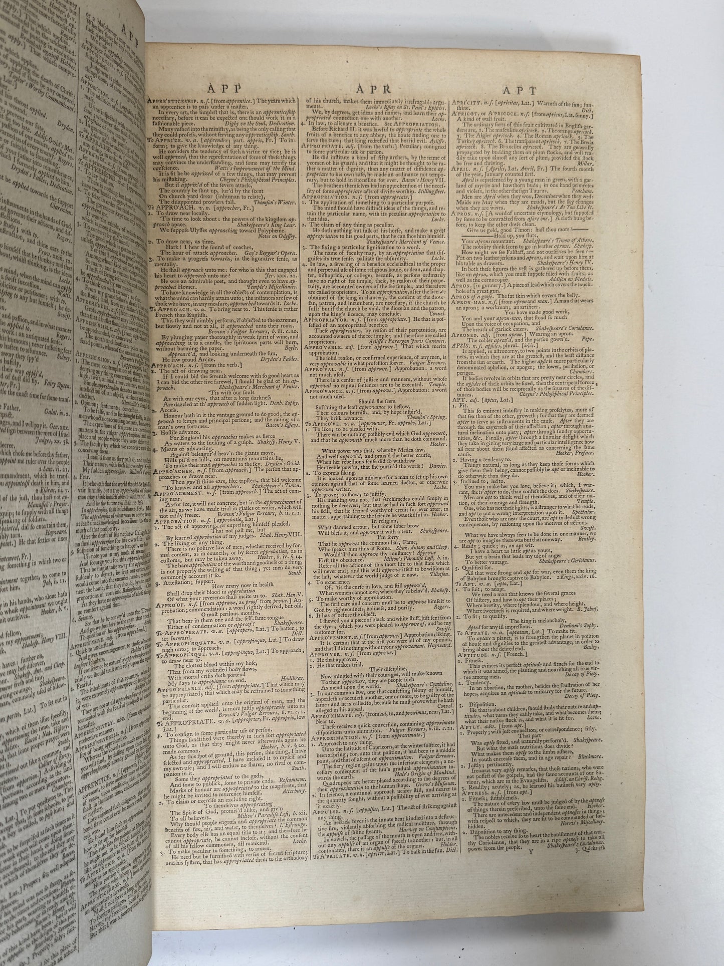 Samuel Johnson's Dictionary of the English Language 1786 Harrison Ed.
