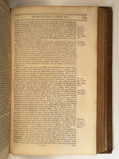 The History of the Rebellion and Civil Wars in England 1719