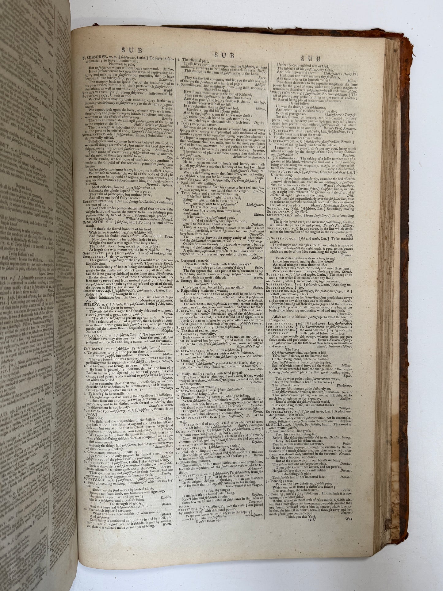 Samuel Johnson's Dictionary of the English Language 1786 Harrison Ed.
