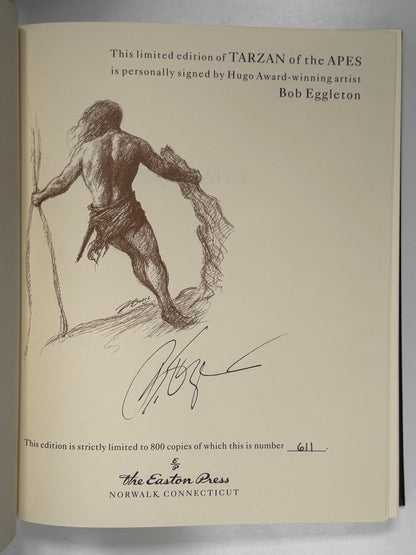 Tarzan of the Apes by Edgar Rice Burroughs; Easton Press 2012