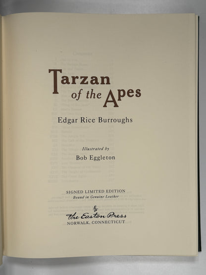 Tarzan of the Apes by Edgar Rice Burroughs; Easton Press 2012