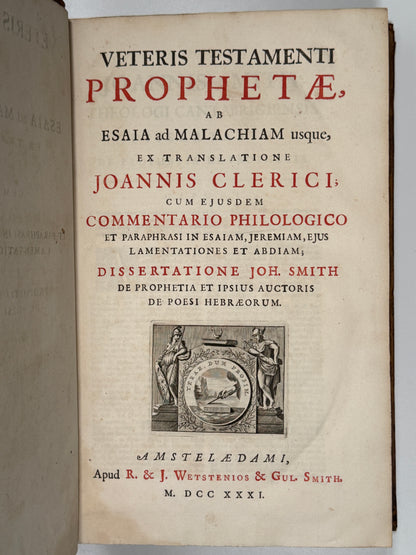 Jean le Clerc's Old Testament 1708-1731