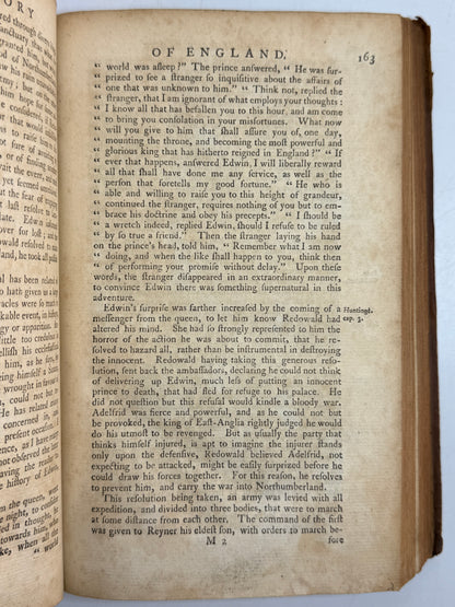 Rapin's History of England 1757 in Contemporary Bindings, 21 Volumes, Tindal Edition
