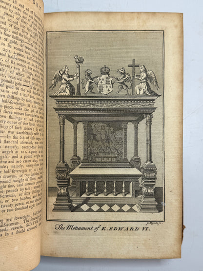 Rapin's History of England 1757 in Contemporary Bindings, 21 Volumes, Tindal Edition