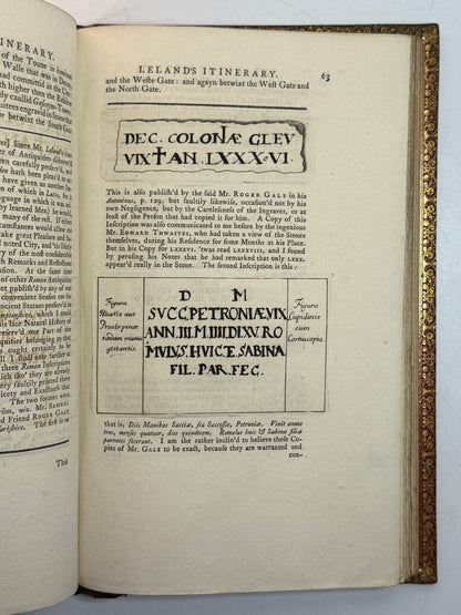 The Itinerary of John Leland the Antiquary 1769-1770