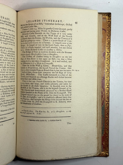 The Itinerary of John Leland the Antiquary 1769-1770