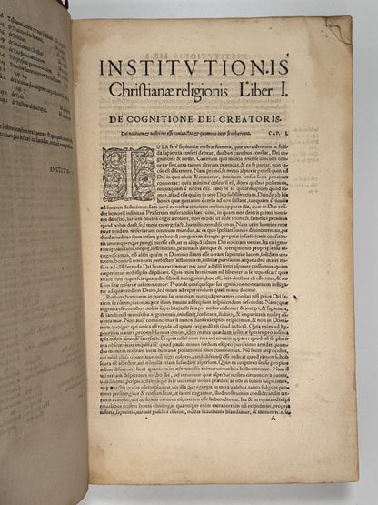 The Institution of the Christian Religion by John Calvin 1561