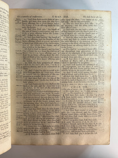 Antique King James Bible 1786 Clarendon Press Oxford Edition