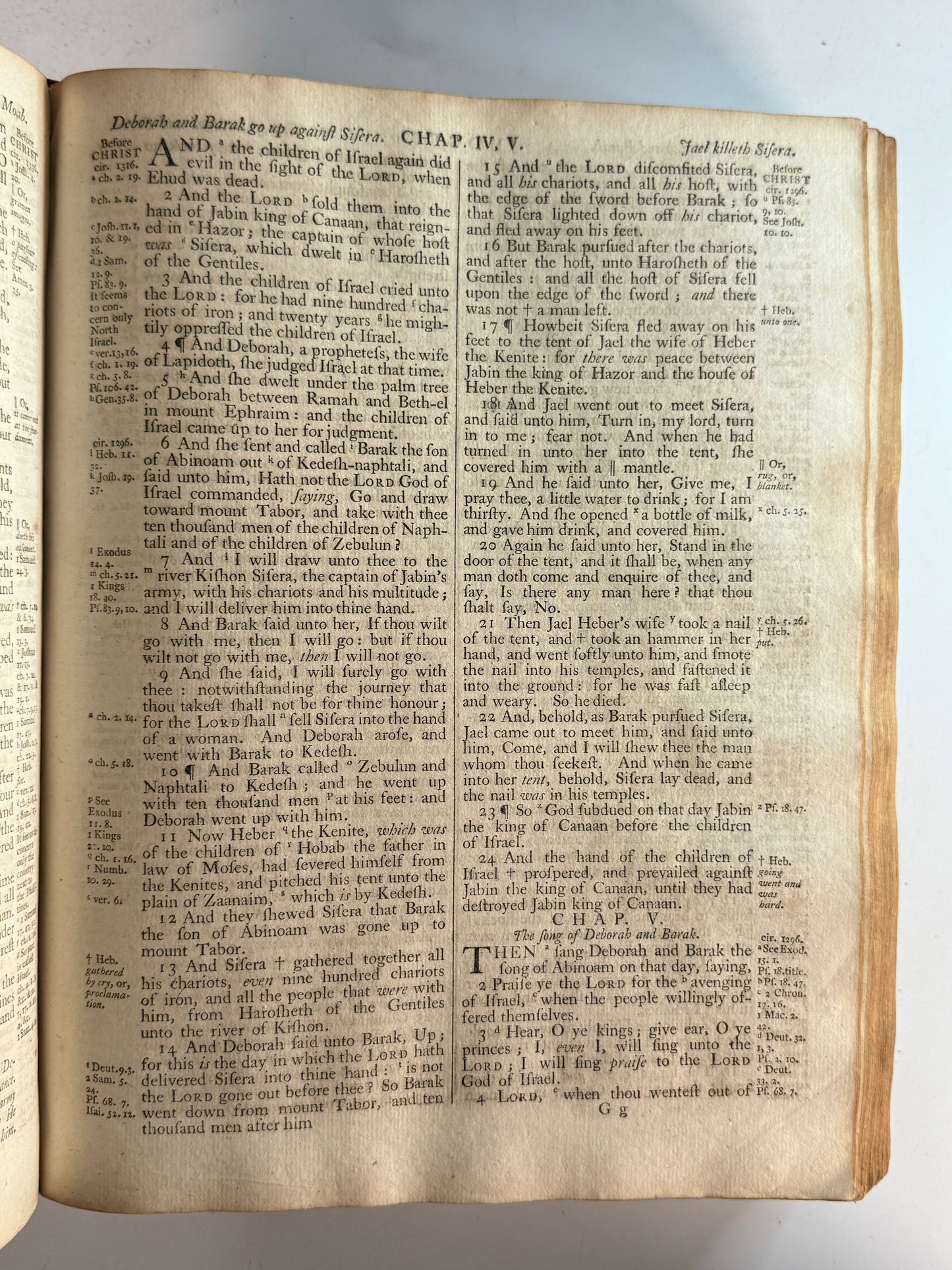 Antique King James Bible 1786 Clarendon Press Oxford Edition