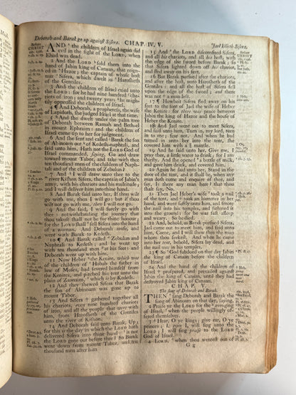 Antique King James Bible 1786 Clarendon Press Oxford Edition
