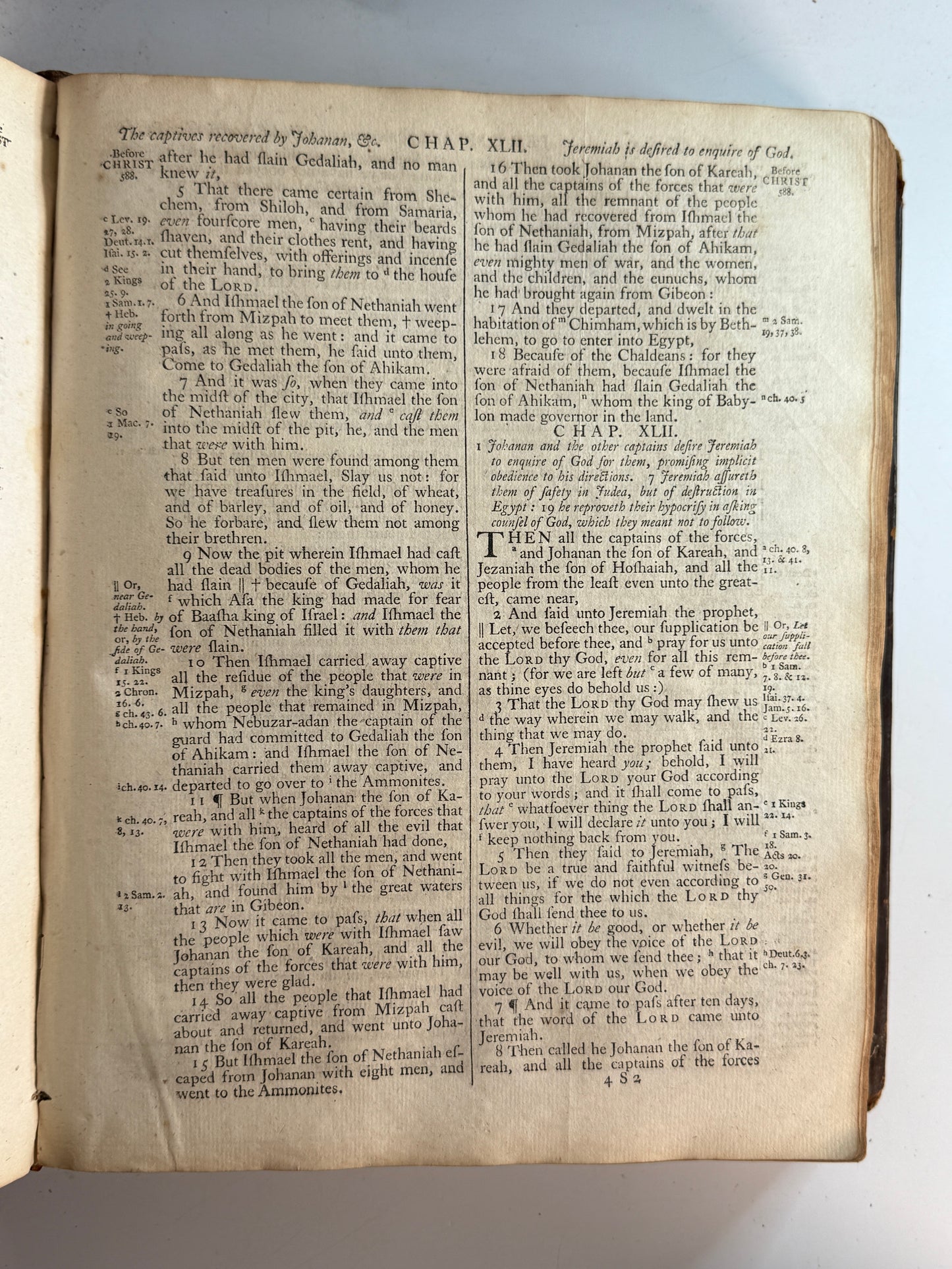Antique King James Bible 1786 Clarendon Press Oxford Edition