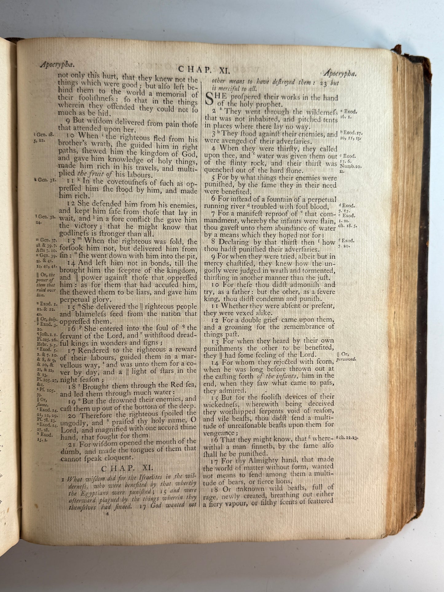 Antique King James Bible 1786 Clarendon Press Oxford Edition