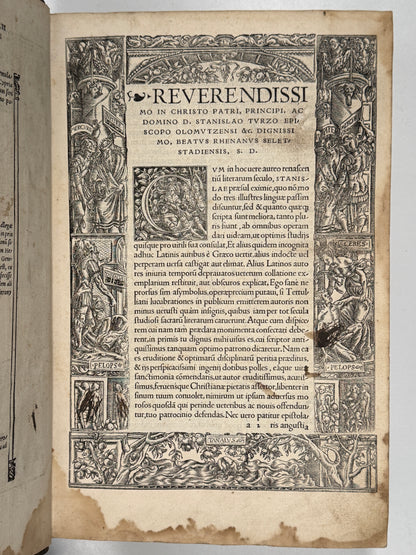 The Editio Princeps of Tertullian's Works 1521: The Important St. Maur Copy