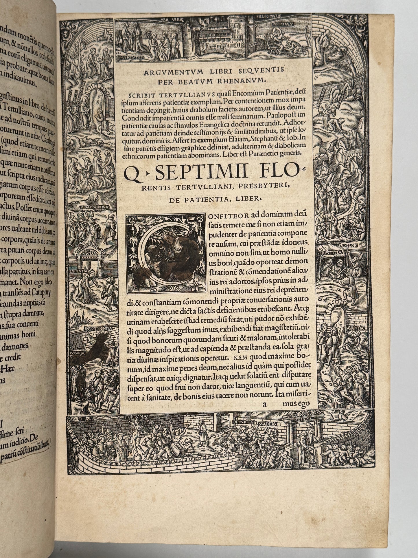 The Editio Princeps of Tertullian's Works 1521: The Important St. Maur Copy