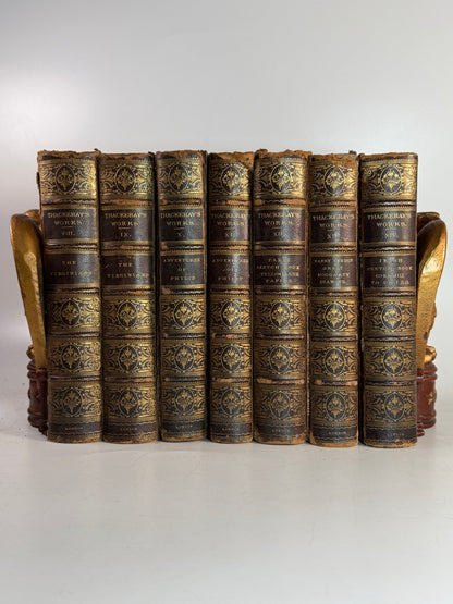 The Works of W.M Thackeray 1869 First Collected Edition