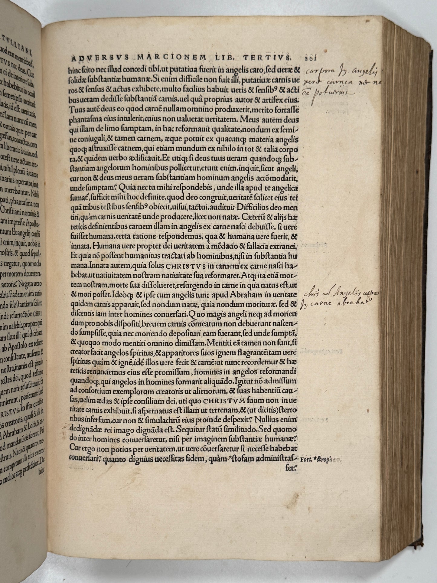 The Editio Princeps of Tertullian's Works 1521: The Important St. Maur Copy