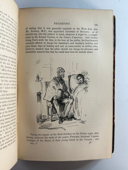 The Works of W.M Thackeray 1869 First Collected Edition