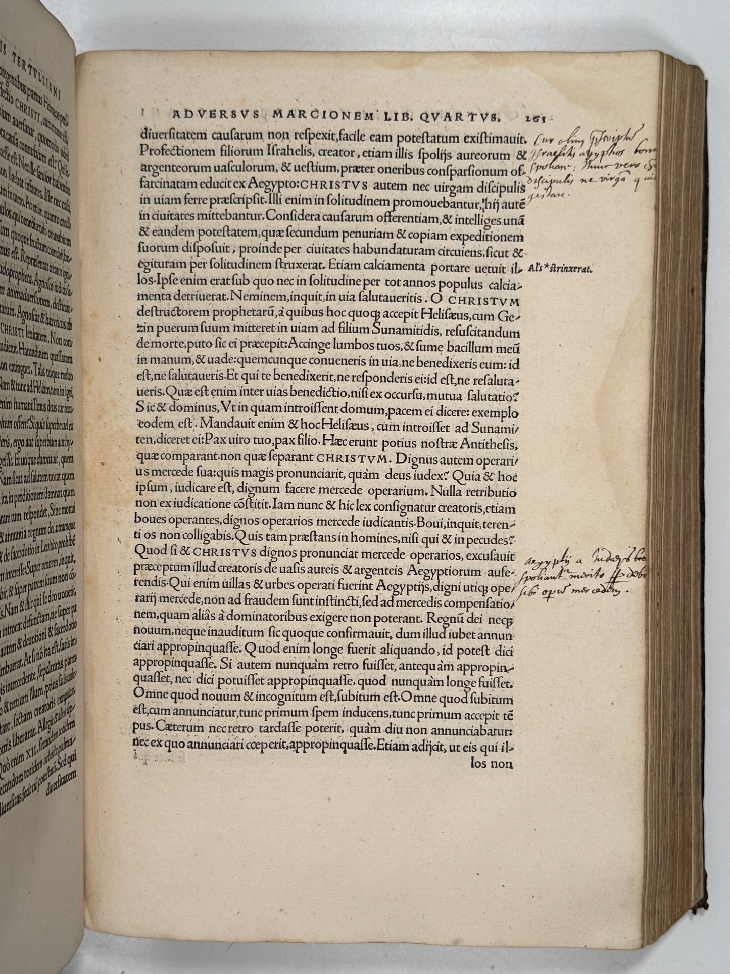 The Editio Princeps of Tertullian's Works 1521: The Important St. Maur Copy