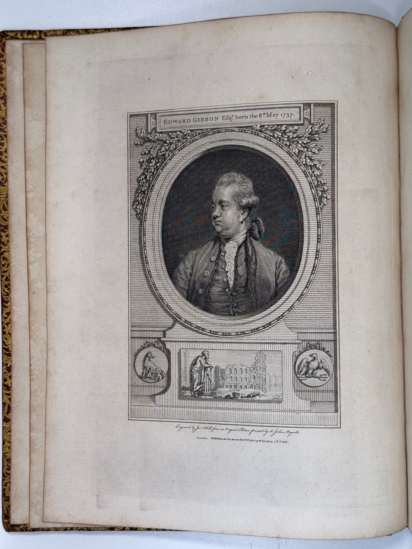 First Edition: The Decline and Fall of the Roman Empire by Edward Gibbon
