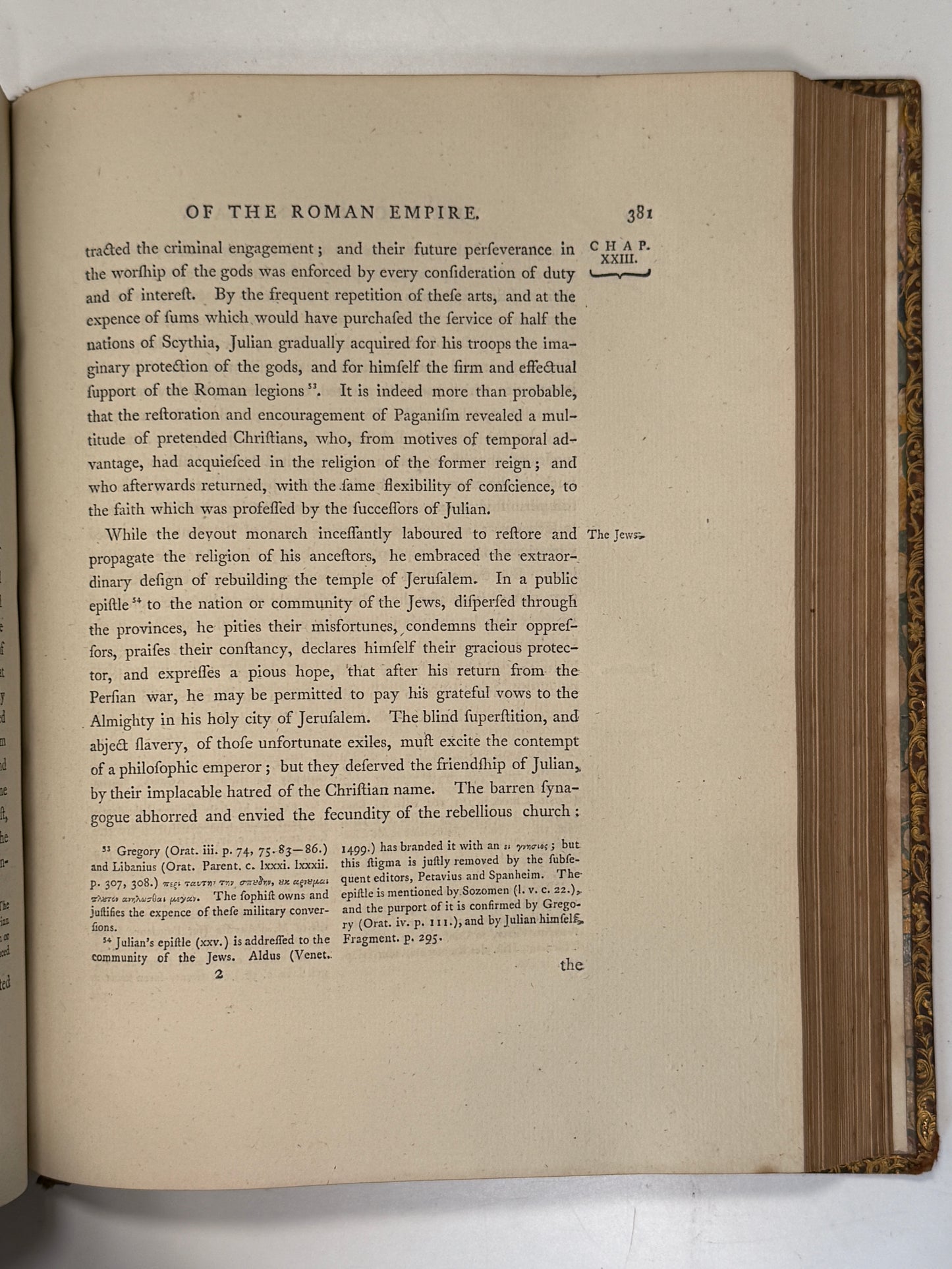 First Edition: The Decline and Fall of the Roman Empire by Edward Gibbon