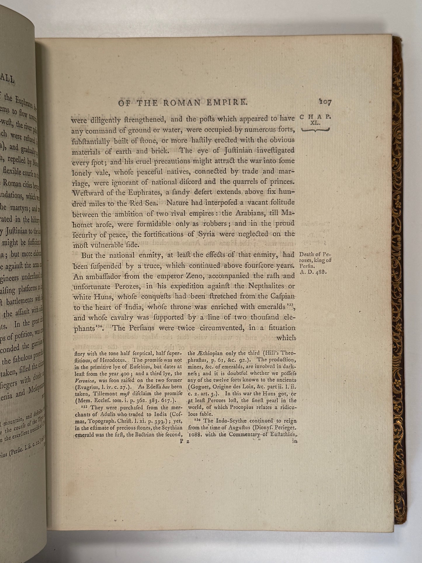 First Edition: The Decline and Fall of the Roman Empire by Edward Gibbon