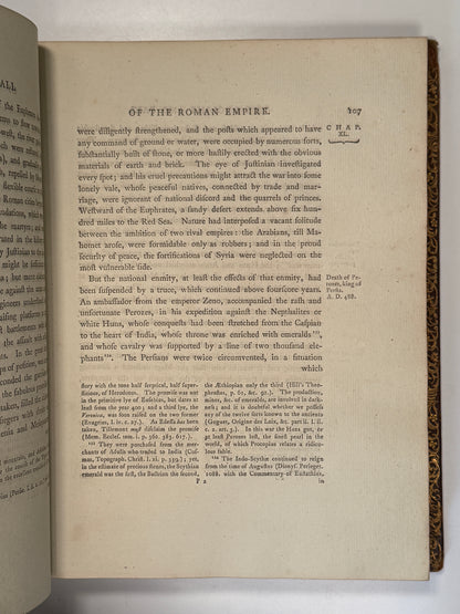 First Edition: The Decline and Fall of the Roman Empire by Edward Gibbon