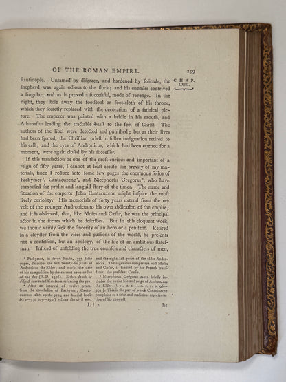 First Edition: The Decline and Fall of the Roman Empire by Edward Gibbon