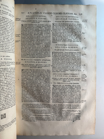 The Works of St Bernard of Clairvaux 1690
