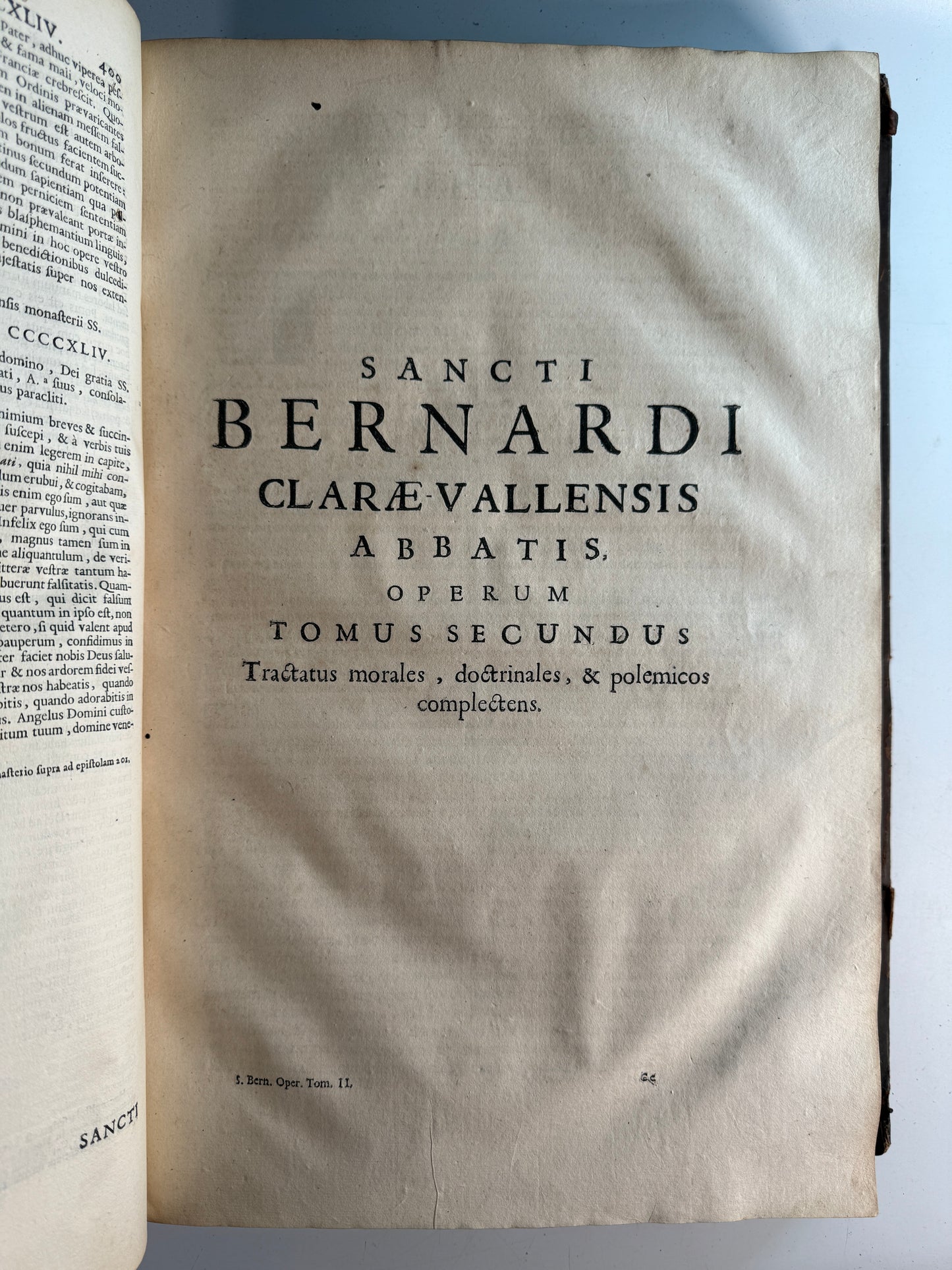 The Works of St Bernard of Clairvaux 1690