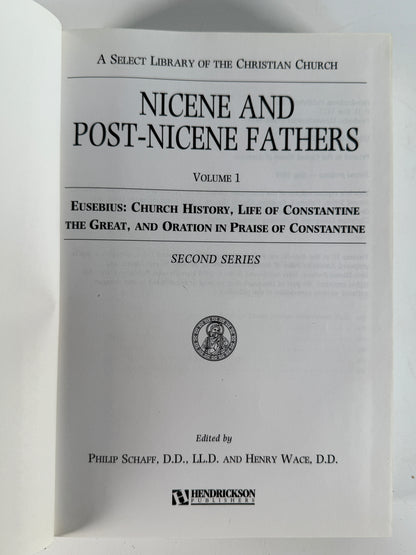 The Early Church Fathers by Philip Schaff Ante-Nicene to Post-Nicene History