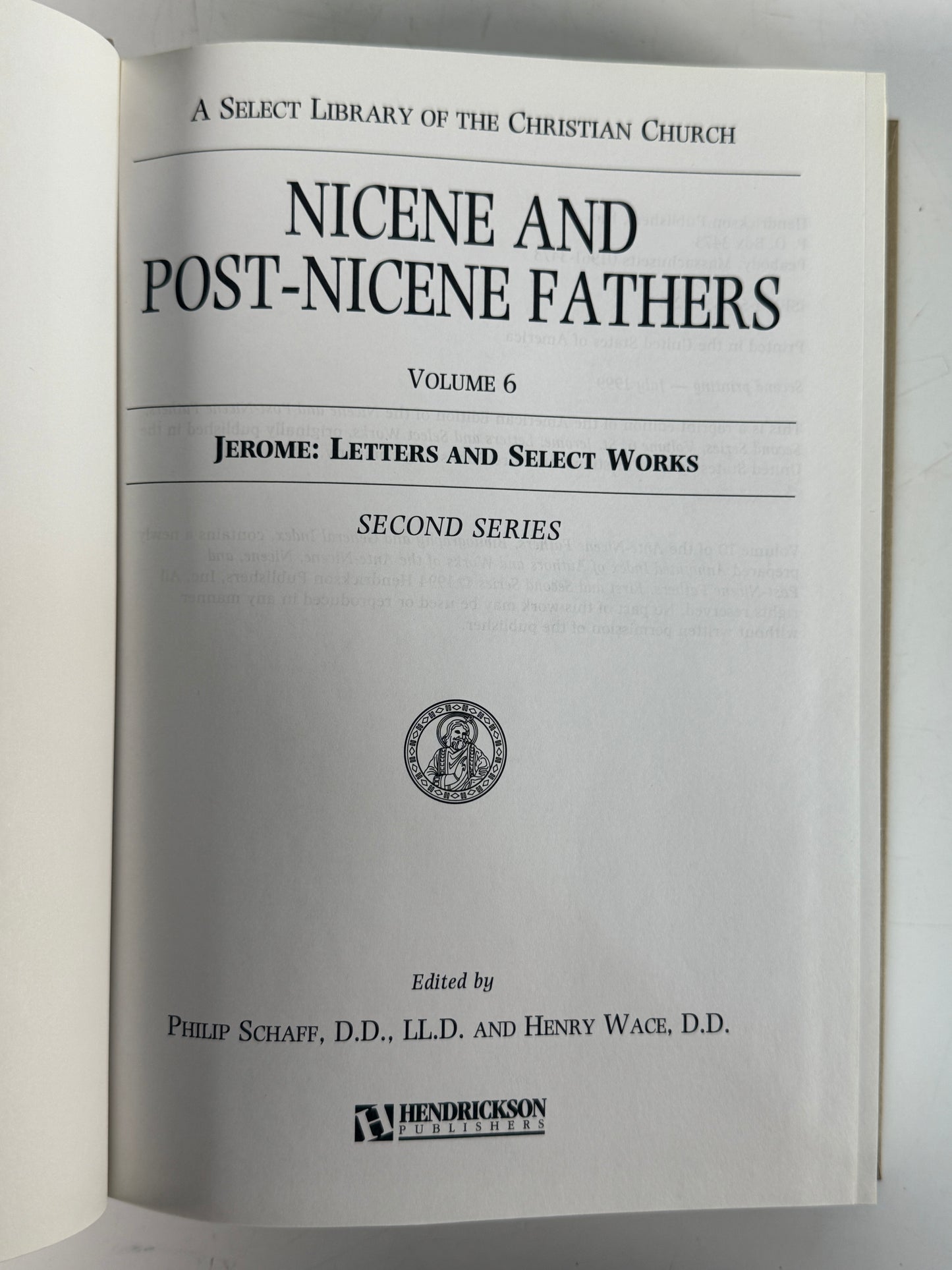 The Early Church Fathers by Philip Schaff Ante-Nicene to Post-Nicene History