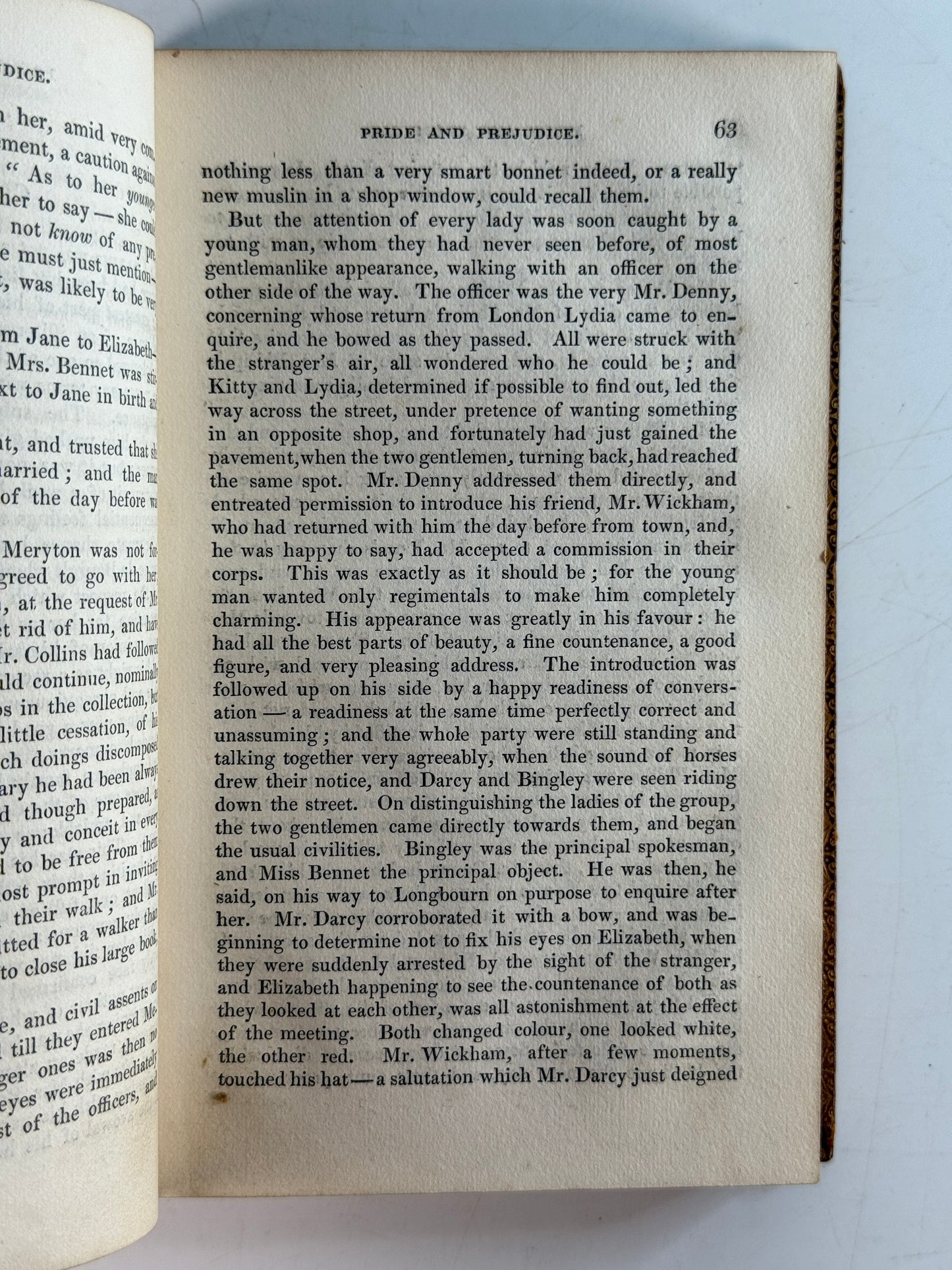 Pride and Prejudice by Jane Austen 1833 First One Volume Edition