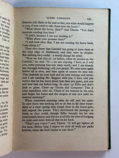 The Hobbit by J.R.R. Tolkien 1942 First Edition Third Impression