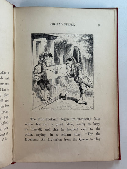 Alice in Wonderland by Lewis Carroll 1881