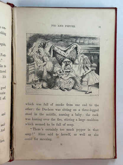 Alice in Wonderland by Lewis Carroll 1881