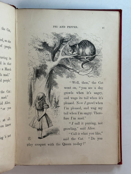 Alice in Wonderland by Lewis Carroll 1881