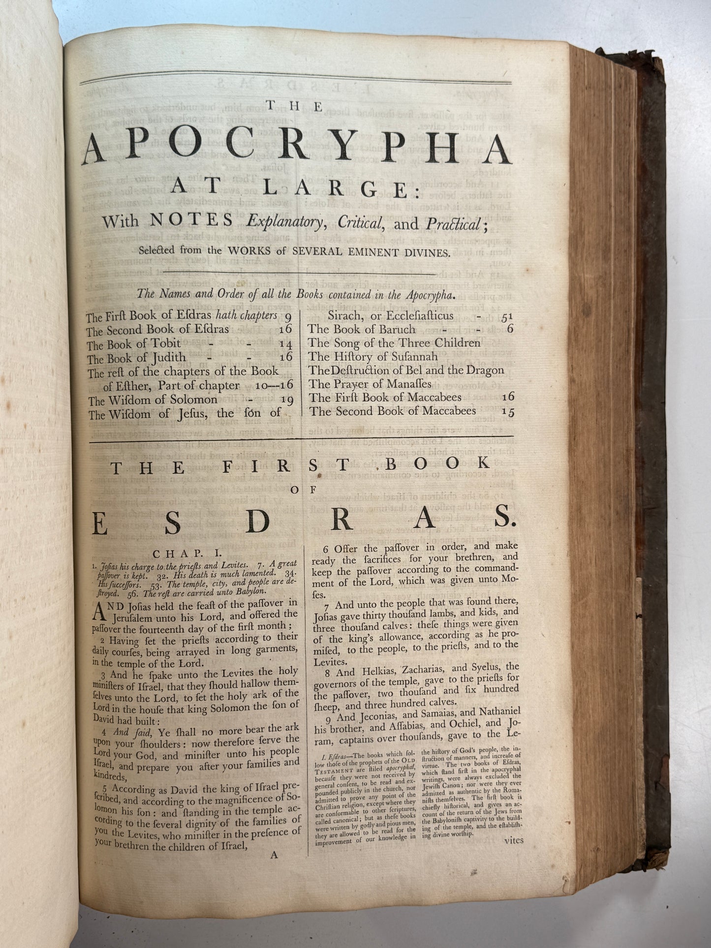 Antique King James Bible 1774