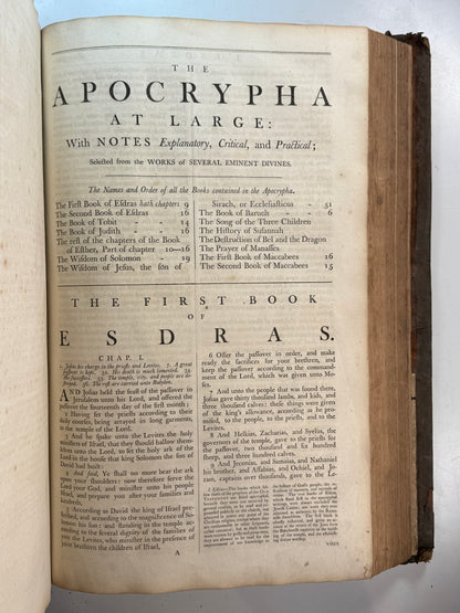 Antique King James Bible 1774