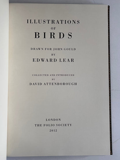 John Gould Illustration of Birds - Folio Society Limited Edition Signed