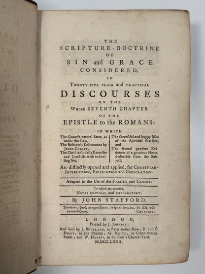 Sin & Grace by John Stafford 1772