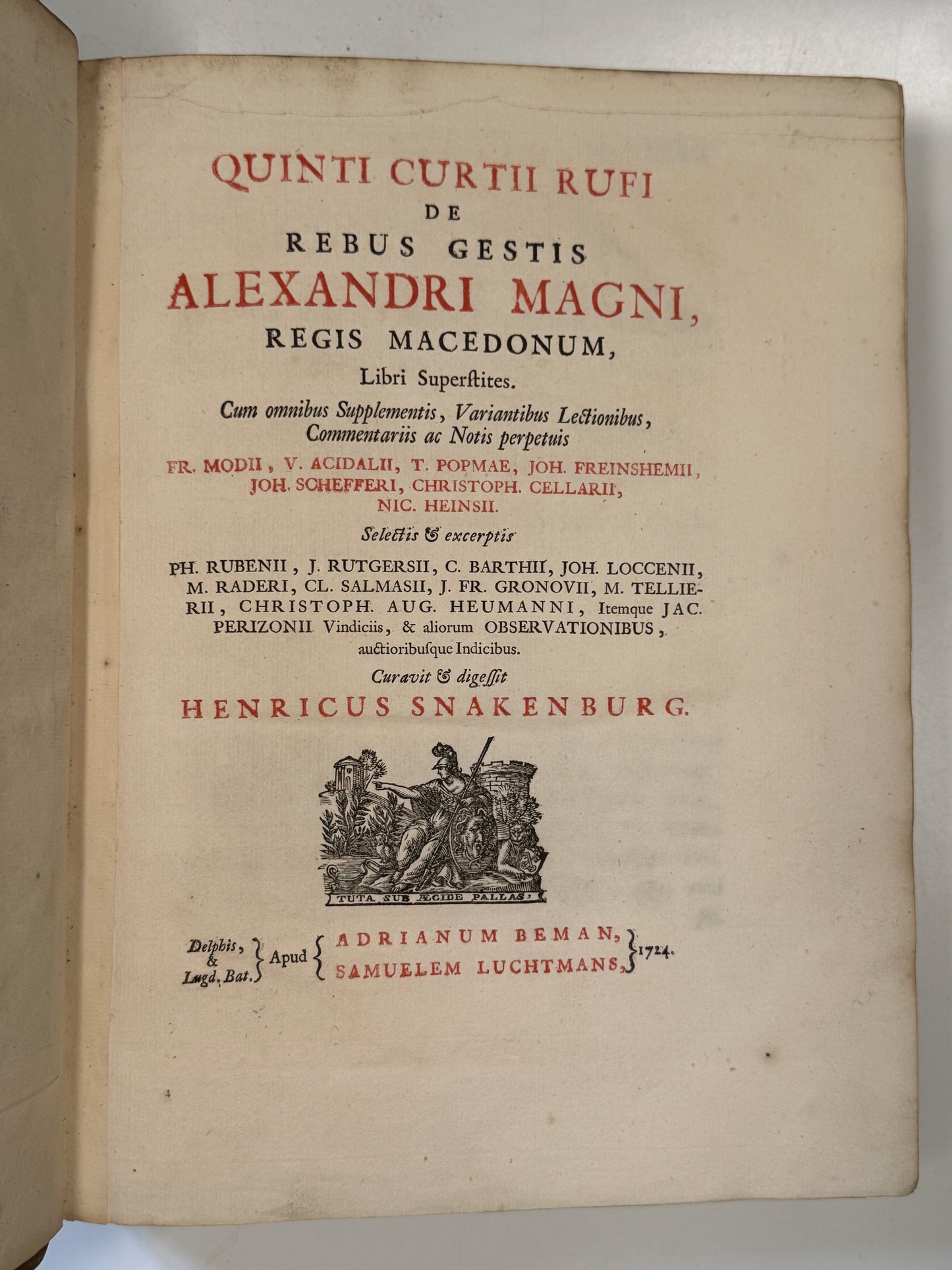The History of Alexander the Great 1724