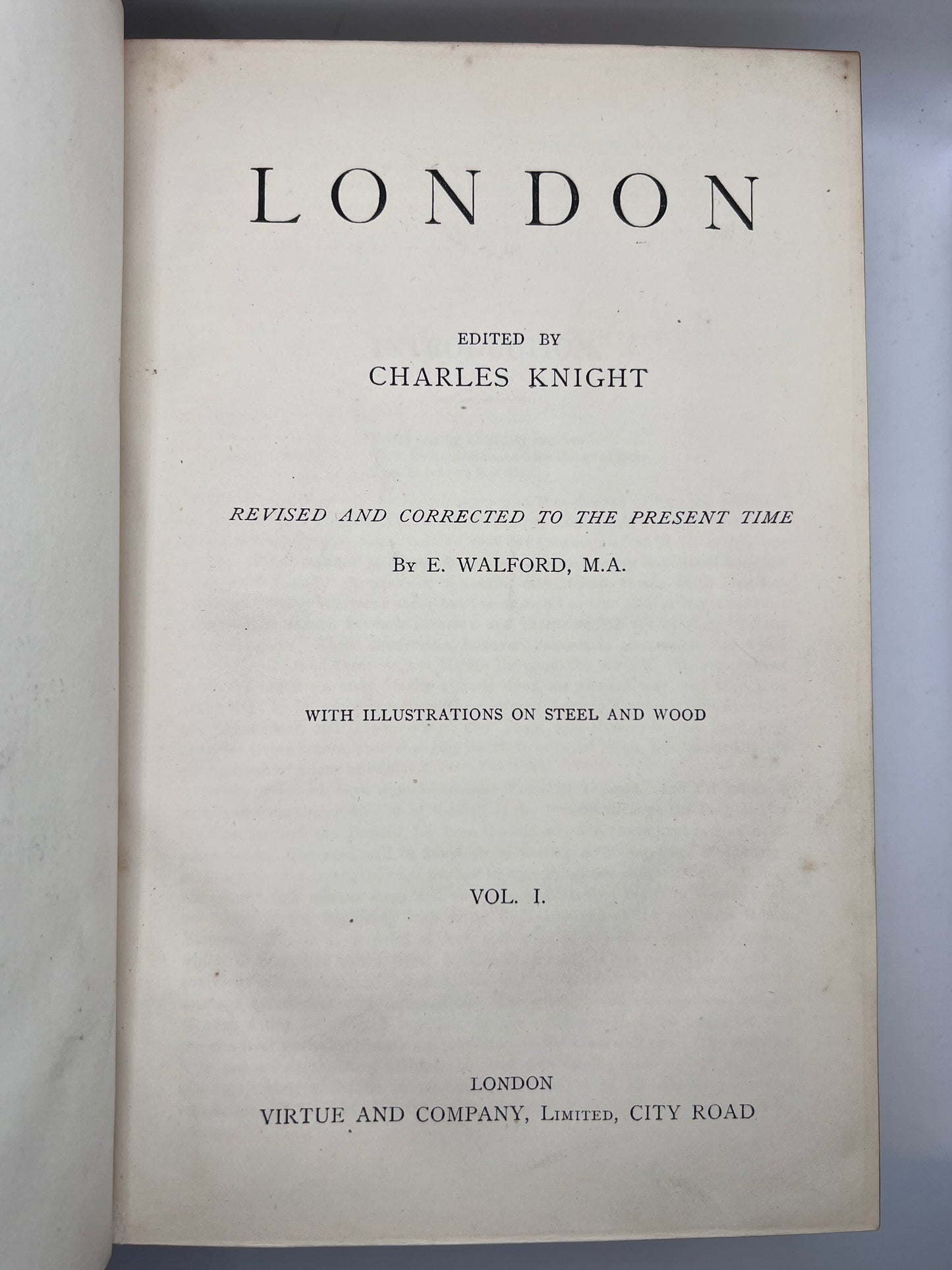 London by Charles Knight