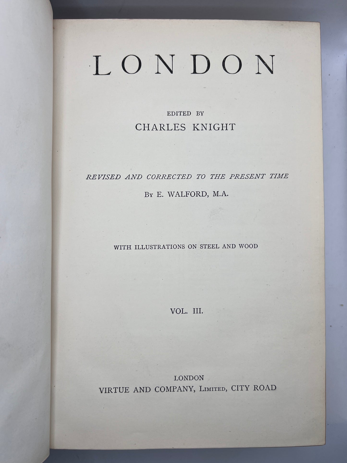 London by Charles Knight